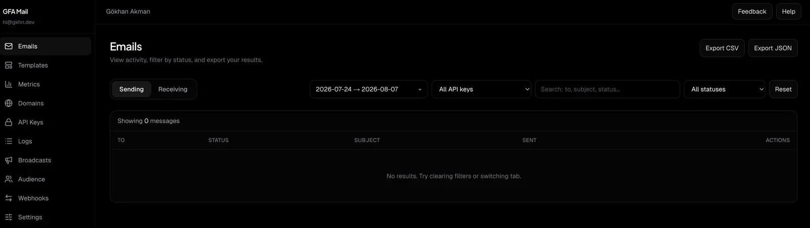 GFA Mail (formerly TurkSend) — image 6