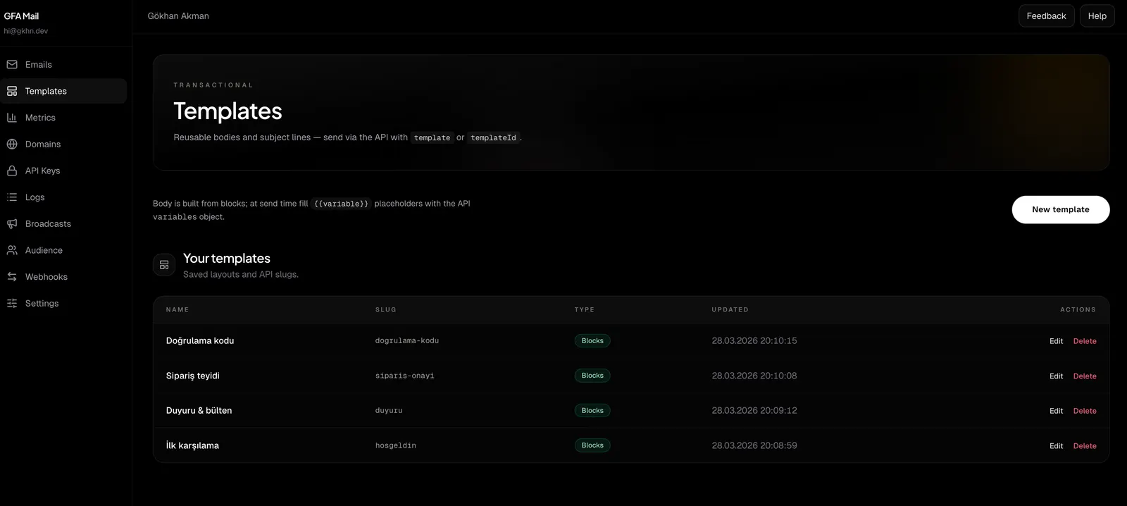 GFA Mail (formerly TurkSend) — image 7